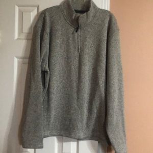 Men’s Wrangler Fleece Quarter-zip Pullover